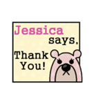 Jessica Says（個別スタンプ：12）