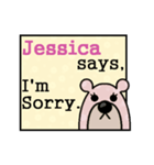 Jessica Says（個別スタンプ：13）