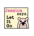 Jessica Says（個別スタンプ：14）