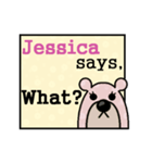 Jessica Says（個別スタンプ：16）
