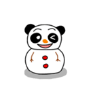 雪パンダ（個別スタンプ：1）