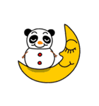 雪パンダ（個別スタンプ：12）