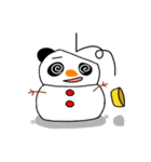 雪パンダ（個別スタンプ：14）