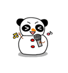 雪パンダ（個別スタンプ：19）