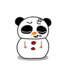 雪パンダ（個別スタンプ：20）