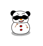 雪パンダ（個別スタンプ：26）