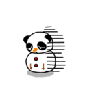 雪パンダ（個別スタンプ：29）