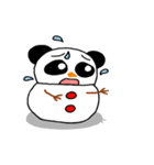 雪パンダ（個別スタンプ：30）