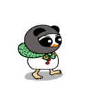 雪パンダ（個別スタンプ：32）