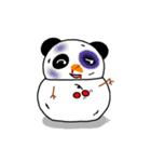 雪パンダ（個別スタンプ：33）
