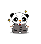 雪パンダ（個別スタンプ：34）