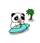 雪パンダ（個別スタンプ：39）
