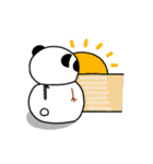雪パンダ（個別スタンプ：40）