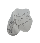 私、ねこと言います。（個別スタンプ：2）