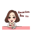 Eyebrows Artist Angel eyebrows（個別スタンプ：5）