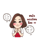 Eyebrows Artist Angel eyebrows（個別スタンプ：8）