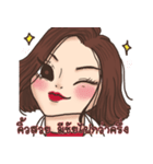 Eyebrows Artist Angel eyebrows（個別スタンプ：9）