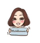 Eyebrows Artist Angel eyebrows（個別スタンプ：13）
