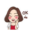Eyebrows Artist Angel eyebrows（個別スタンプ：15）