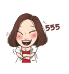 Eyebrows Artist Angel eyebrows（個別スタンプ：16）