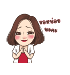 Eyebrows Artist Angel eyebrows（個別スタンプ：17）