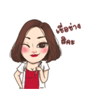 Eyebrows Artist Angel eyebrows（個別スタンプ：21）