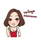 Eyebrows Artist Angel eyebrows（個別スタンプ：23）