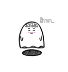 Cute Little Ghost (Eng.ver)（個別スタンプ：4）