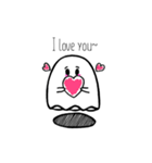 Cute Little Ghost (Eng.ver)（個別スタンプ：5）