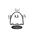 Cute Little Ghost (Eng.ver)（個別スタンプ：8）