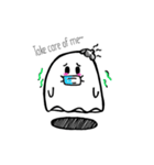 Cute Little Ghost (Eng.ver)（個別スタンプ：11）