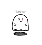 Cute Little Ghost (Eng.ver)（個別スタンプ：12）