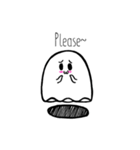 Cute Little Ghost (Eng.ver)（個別スタンプ：13）