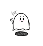 Cute Little Ghost (Eng.ver)（個別スタンプ：16）