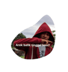 barudak sok kemekan bedak（個別スタンプ：3）