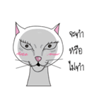My girlfriend is a cat and I am a dog.（個別スタンプ：7）