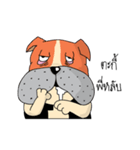 My girlfriend is a cat and I am a dog.（個別スタンプ：17）