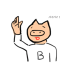 ブヒガオ。（個別スタンプ：4）