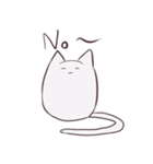 ねこ〜(のような)スタンプ（個別スタンプ：2）