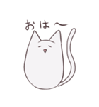 ねこ〜(のような)スタンプ（個別スタンプ：3）