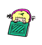 MuShi SaN is at home（個別スタンプ：3）