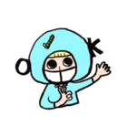MuShi SaN is at home（個別スタンプ：4）