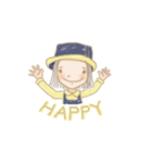 lil hat girl（個別スタンプ：1）