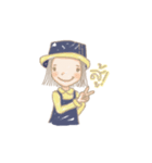 lil hat girl（個別スタンプ：3）