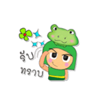 ToTo ^_^.4Love Frog.（個別スタンプ：3）