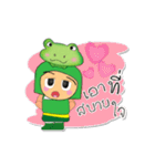 ToTo ^_^.4Love Frog.（個別スタンプ：4）