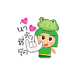 ToTo ^_^.4Love Frog.（個別スタンプ：5）