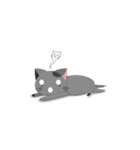 The Gray Cat : Cingcing with funny faces（個別スタンプ：4）