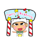 Ken Ho！！！17Merry Christmas.（個別スタンプ：1）