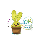 Bear X Cactus（個別スタンプ：1）